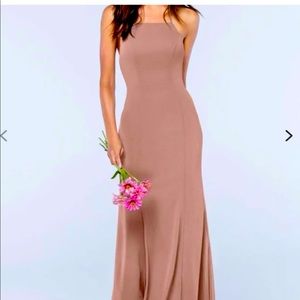Bridesmaid dress size 4, Canyon color, Watters